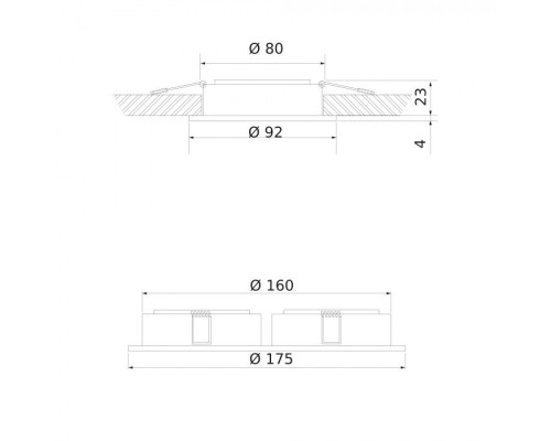 Точечный светильник 1081/1-2 & 1091/1-2 1091/2 Elektrostandard Точечный светильник 1081/1-2 & 1091/1-2 1091/2 Elektrostandard