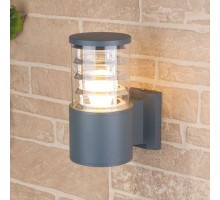 Настенный светильник уличный Strada 1408 TECHNO серый Elektrostandard