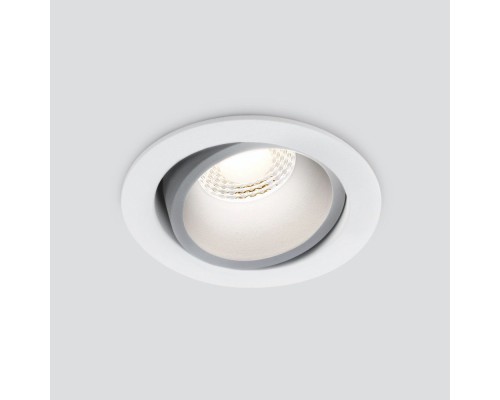 Точечный светильник 15267/LED 7W 4200K белый/серебро Elektrostandard Точечный светильник 15267/LED 7W 4200K белый/серебро Elektrostandard