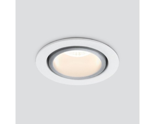 Точечный светильник 15267/LED 7W 4200K белый/серебро Elektrostandard Точечный светильник 15267/LED 7W 4200K белый/серебро Elektrostandard
