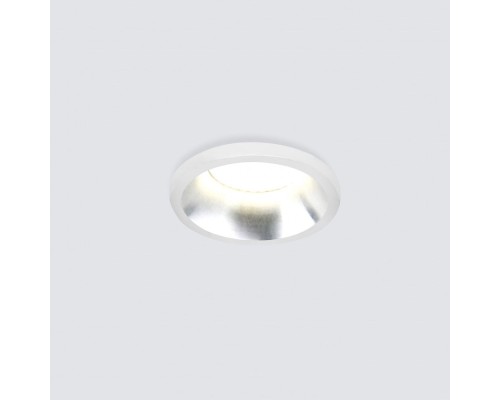 Точечный светильник 15269/LED 15269/LED 3W 4200K белый/сатин никель Elektrostandard Точечный светильник 15269/LED 15269/LED 3W 4200K белый/сатин никель Elektrostandard
