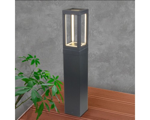 Наземный светильник Frame 1529 TECHNO LED серый Elektrostandard Наземный светильник Frame 1529 TECHNO LED серый Elektrostandard