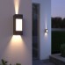 Настенный светильник уличный Techno 1638 TECHNO LED черный Elektrostandard