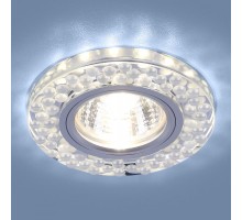Точечный светильник 2194-2195 2194 MR16 SL/WH зеркальный/белый Elektrostandard