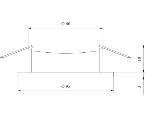 Точечный светильник Dorma 25001/01 Elektrostandard