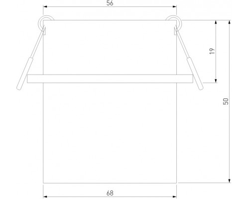 Точечный светильник Moll 25004/01 Elektrostandard Точечный светильник Moll 25004/01 Elektrostandard