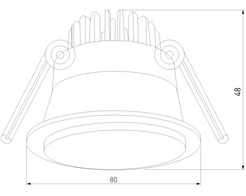 Точечный светильник Mils 25010/01 Elektrostandard Точечный светильник Mils 25010/01 Elektrostandard
