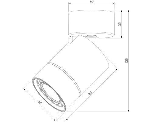 Спот Niro 25013/01 Elektrostandard Спот Niro 25013/01 Elektrostandard