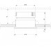 Точечный светильник Teka 25023/LED 7W 4200K WH/SL белый/серебро Elektrostandard