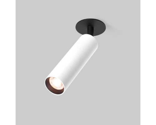 Точечный светильник Diffe 25040/LED 8W 4200K белый/черный Elektrostandard Точечный светильник Diffe 25040/LED 8W 4200K белый/черный Elektrostandard