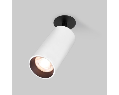 Точечный светильник Diffe 25066/LED 15W 4200K белый/чёрный Elektrostandard Точечный светильник Diffe 25066/LED 15W 4200K белый/чёрный Elektrostandard