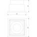 Точечный светильник Quadro 25085/LED Elektrostandard