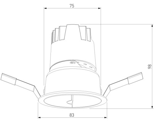 Точечный светильник Inline 25090/LED Elektrostandard Точечный светильник Inline 25090/LED Elektrostandard
