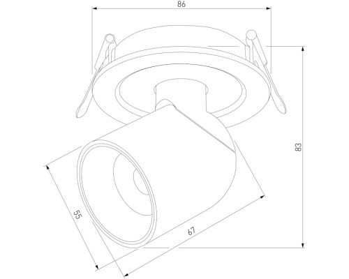Спот Spot 25093/LED Elektrostandard Спот Spot 25093/LED Elektrostandard