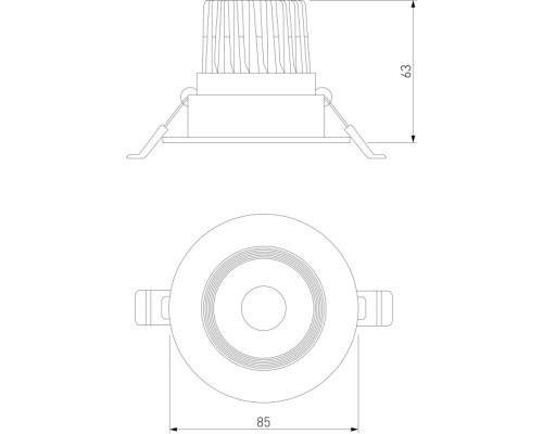 Точечный светильник Even 25094/LED Elektrostandard Точечный светильник Even 25094/LED Elektrostandard