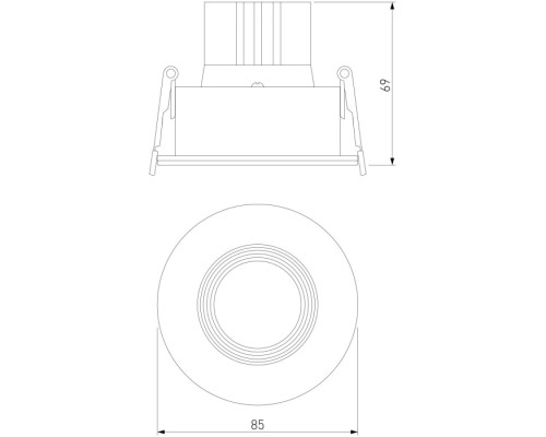 Точечный светильник Artis 25096/LED Elektrostandard Точечный светильник Artis 25096/LED Elektrostandard