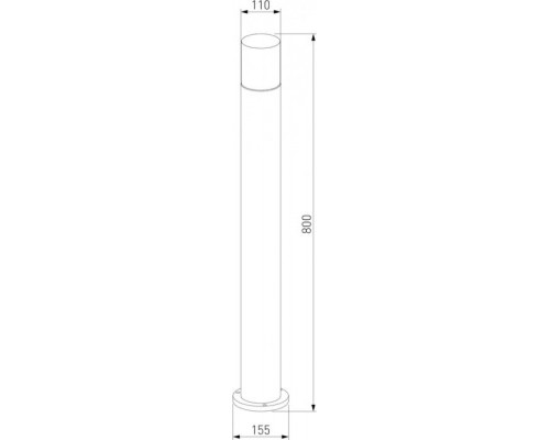 Наземный светильник Roil 35125/F Elektrostandard Наземный светильник Roil 35125/F Elektrostandard