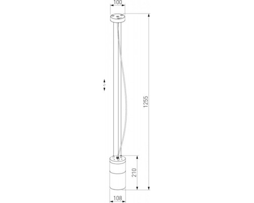 Уличный подвесной светильник Roil 35125/H Elektrostandard