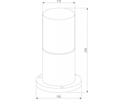 Наземный светильник Roil 35125/S Elektrostandard Наземный светильник Roil 35125/S Elektrostandard