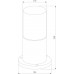 Наземный светильник Roil 35125/S Elektrostandard