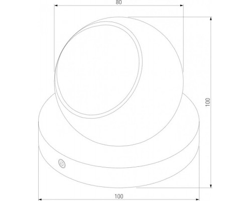 Наземный светильник Ball 35143/S белый Elektrostandard