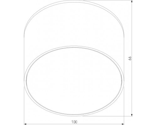 Потолочный светильник уличный Light 35144/H белый Elektrostandard