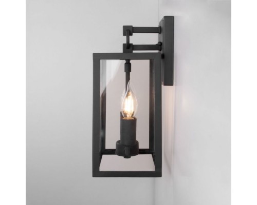 Настенный светильник уличный Candle 35150/D черный Elektrostandard Настенный светильник уличный Candle 35150/D черный Elektrostandard