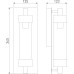 Настенный светильник уличный Pipe 35151/D коричневый Elektrostandard