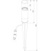 Грунтовый светильник Hidden 35166/S черный Elektrostandard