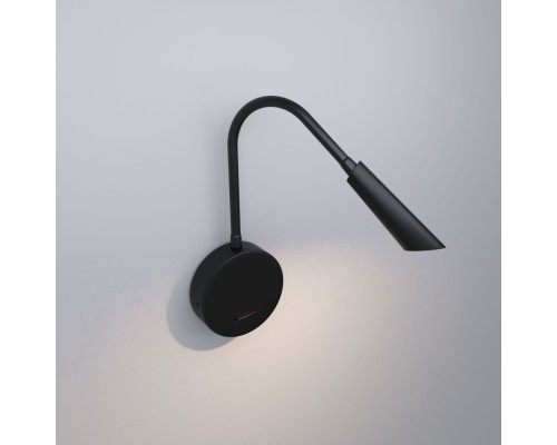 Настенный светильник Stem 40120/LED черный Elektrostandard Настенный светильник Stem 40120/LED черный Elektrostandard