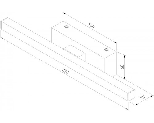 Подсветка для картин Rino 40121/LED белый Elektrostandard Подсветка для картин Rino 40121/LED белый Elektrostandard