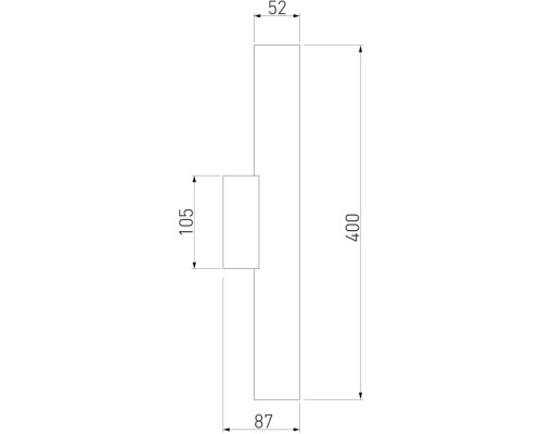 Настенный светильник langer 40123/LED матовое золото Elektrostandard Настенный светильник langer 40123/LED матовое золото Elektrostandard