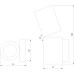 Настенный светильник Deep 40126/LED белый Elektrostandard