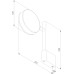 Настенный светильник Tobi 40129/LED черный Elektrostandard