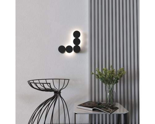 Настенный светильник Brioni 40130/LED черный Elektrostandard Настенный светильник Brioni 40130/LED черный Elektrostandard
