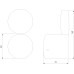 Настенный светильник Brioni 40131/LED золото Elektrostandard