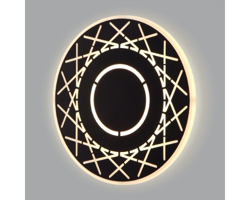 Настенный светильник Ilios 40148/1 LED черный Elektrostandard Настенный светильник Ilios 40148/1 LED черный Elektrostandard