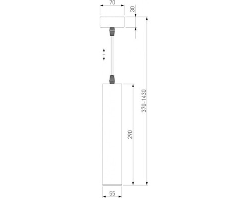 Подвесной светильник Single 50161/1 LED Elektrostandard Подвесной светильник Single 50161/1 LED Elektrostandard