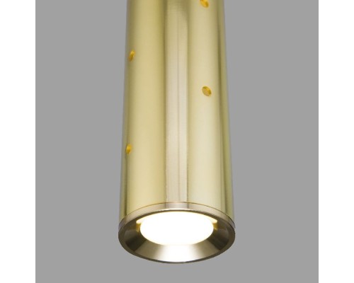 Подвесной светильник Bong 50214/1 LED золото Elektrostandard Подвесной светильник Bong 50214/1 LED золото Elektrostandard