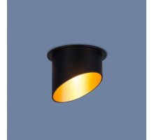 Точечный светильник 7011, 7005 7005 MR16 BK/GD черный/золото Elektrostandard