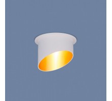Точечный светильник 7011, 7005 7005 MR16 WH/GD белый/золото Elektrostandard