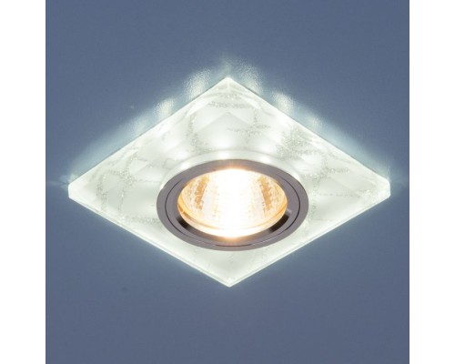 Точечный светильник 8361-8371 8361 MR16 WH/SL белый/серебро Elektrostandard