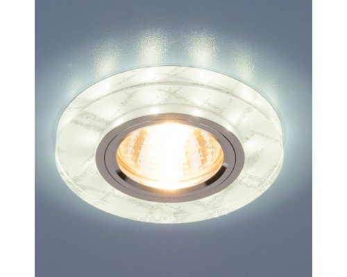 Точечный светильник 8361-8371 8371 MR16 WH/SL белый/серебро Elektrostandard