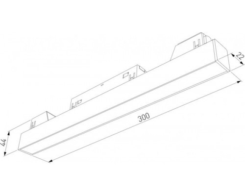 Трековый светильник Slim Magnetic 85000/01 Elektrostandard