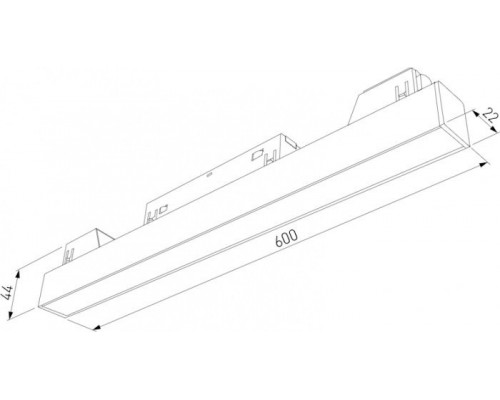 Трековый светильник Slim Magnetic 85002/01 Elektrostandard