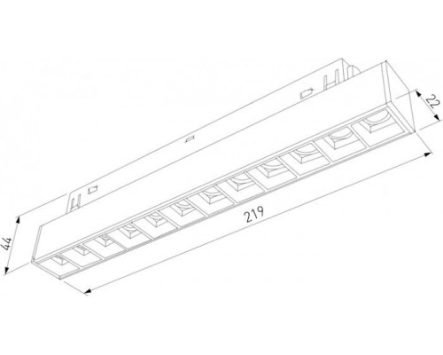 Трековый светильник Slim Magnetic 85005/01 Elektrostandard