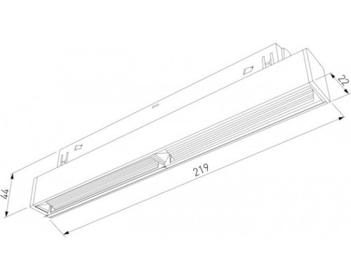 Трековый светильник Slim Magnetic 85008/01 Elektrostandard Трековый светильник Slim Magnetic 85008/01 Elektrostandard