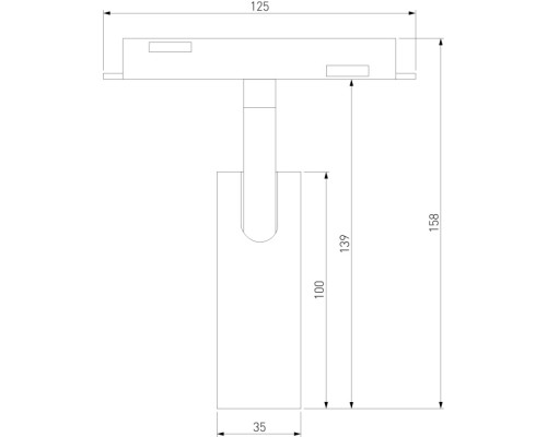 Трековый светильник Slim Magnetic 85035/01 Elektrostandard Трековый светильник Slim Magnetic 85035/01 Elektrostandard