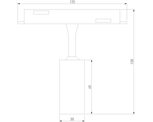 Трековый светильник Slim Magnetic 85036/01 Elektrostandard Трековый светильник Slim Magnetic 85036/01 Elektrostandard