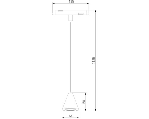 Трековый светильник Slim Magnetic 85039/01 Elektrostandard Трековый светильник Slim Magnetic 85039/01 Elektrostandard